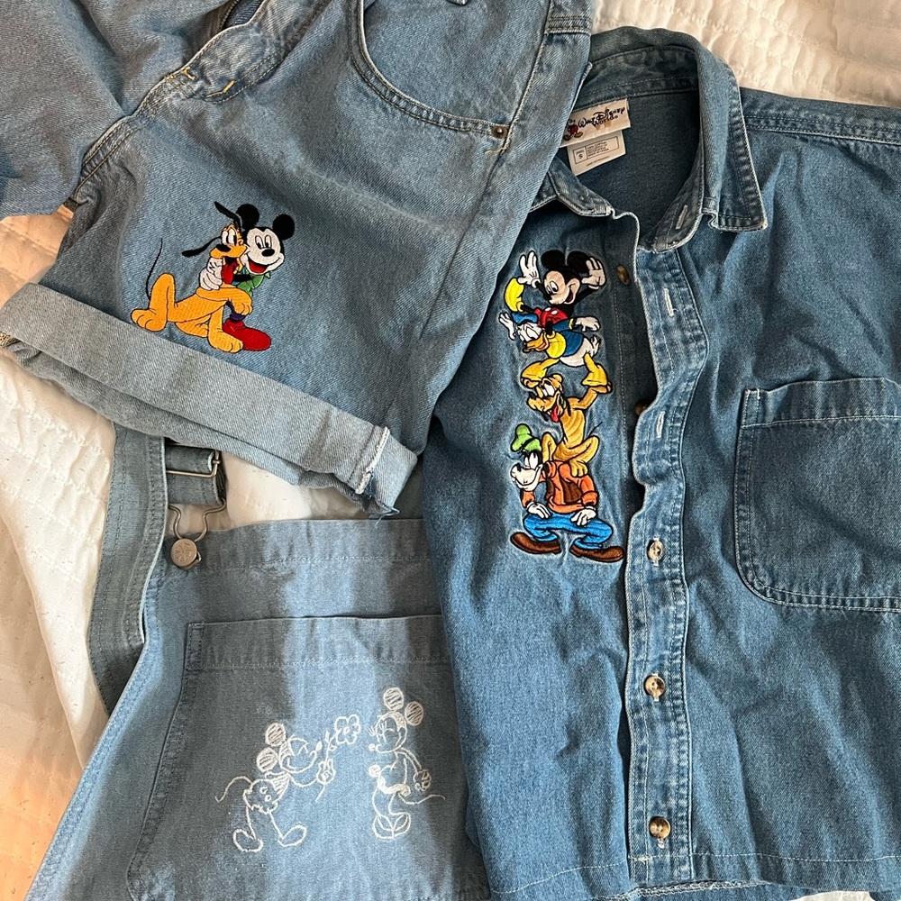 Vintage Disney denim lot
